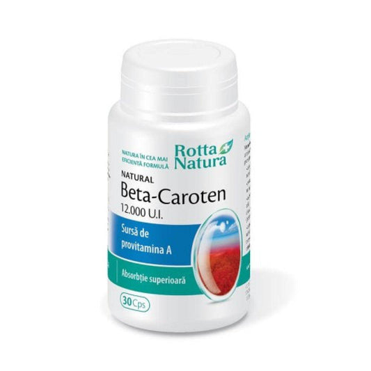 Beta-caroten natural, 30 capsule, Rotta Natura-