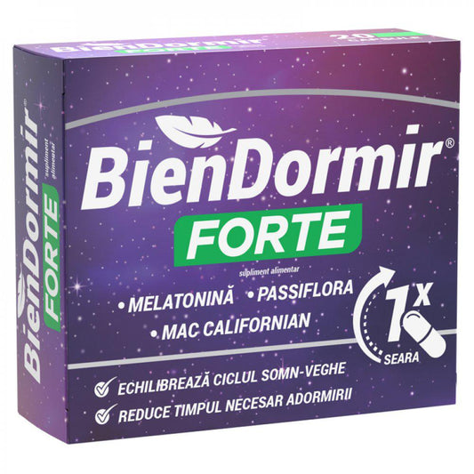 Bien Dormir Forte, 20 capsule, Fiterman Pharma-