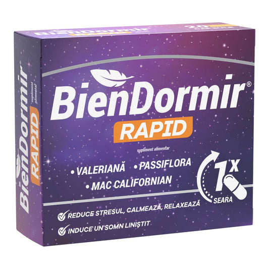 Bien Dormir Rapid, 20 capsule, Fiterman Pharma-