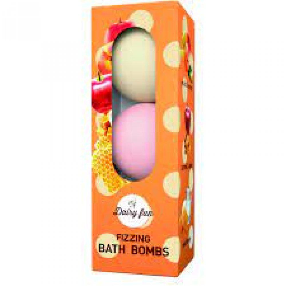 Bile aromate pentru baie Dairy Fun, 3 bucati, 100 g, Delia Cosmetics