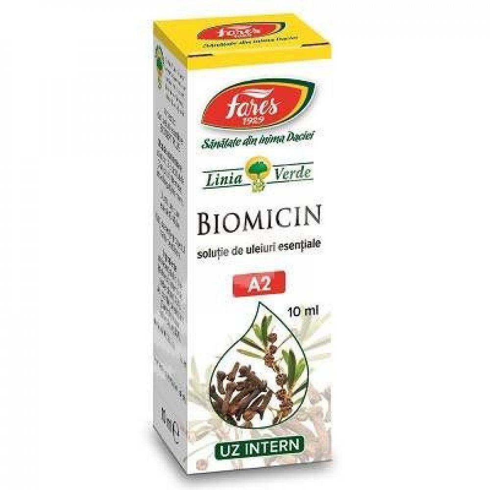 Biomicin solutie, A2, 10 ml, Fares-