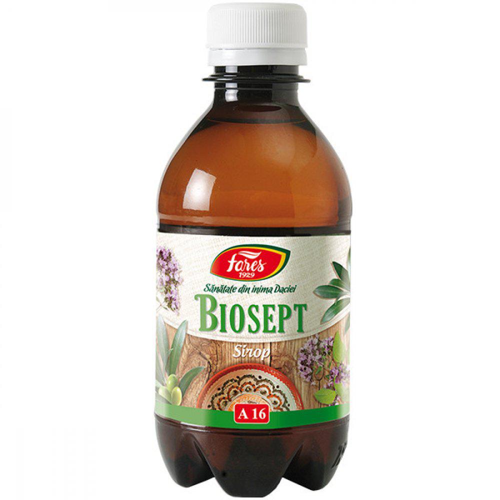 Biosept sirop, A16, 250 ml, Fares