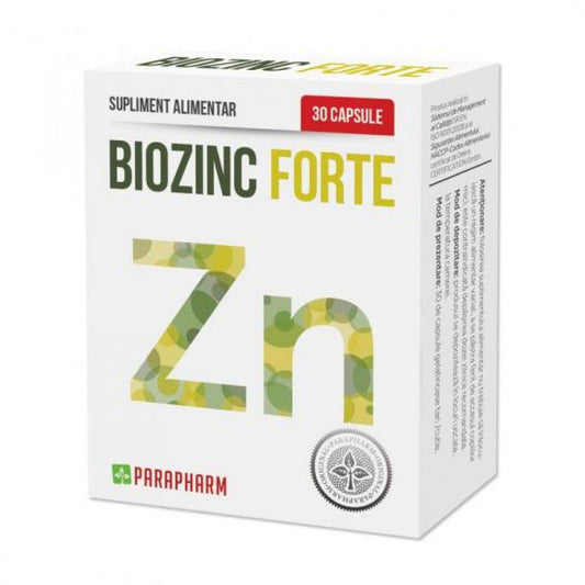 Biozinc Forte, 30 capsule, Parapharm-