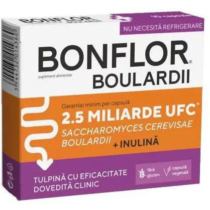 Bonflor Boulardii, 10 capsule, Fiterman