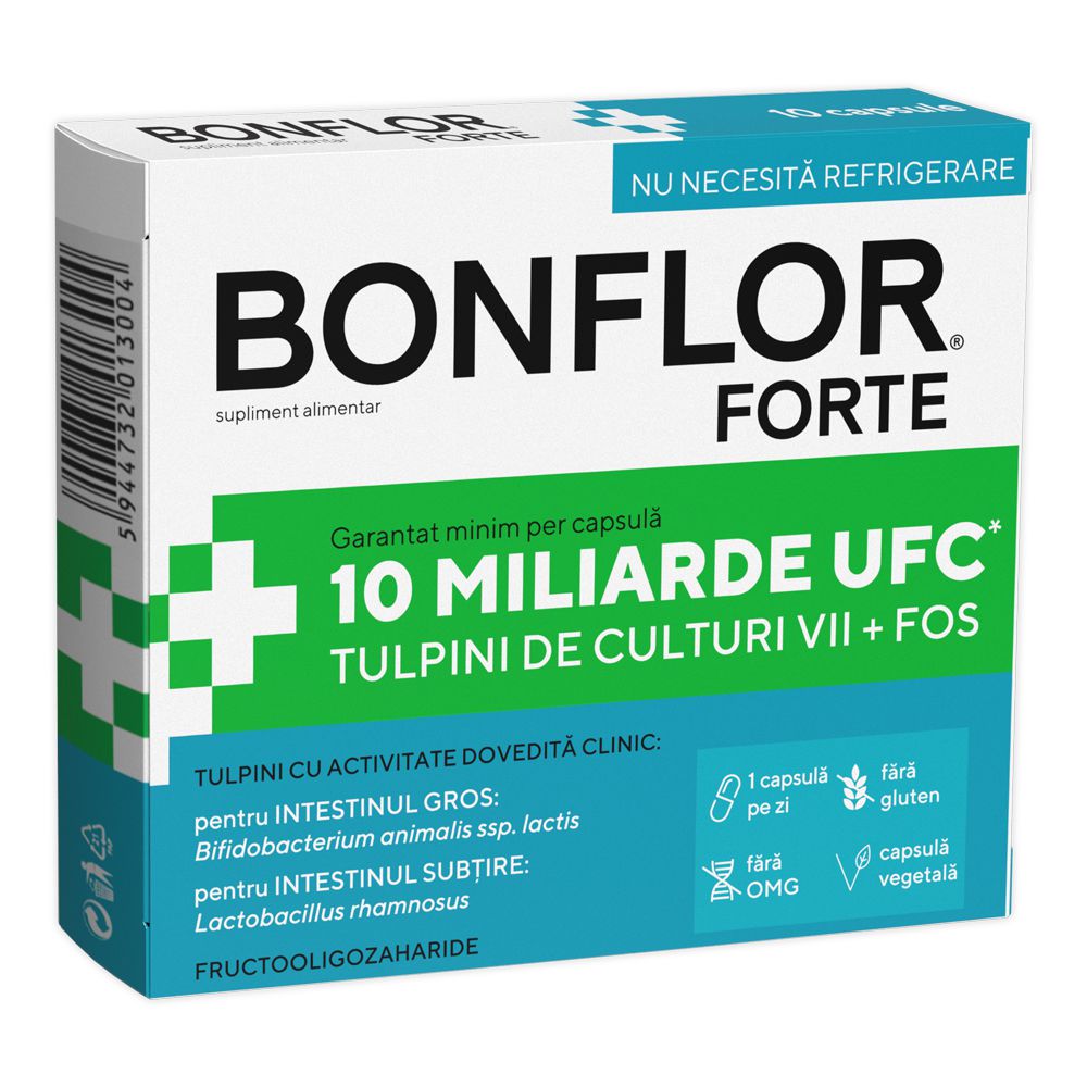 Bonflor Forte, 10 capsule, Fiterman Pharma-