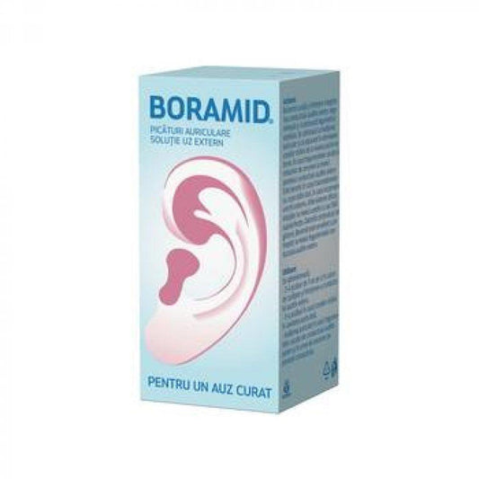 Boramid solutie auriculara, 10 ml, Biofarm-