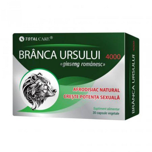 Branca Ursului 4000, 30 capsule vegetale, Cosmopharm-