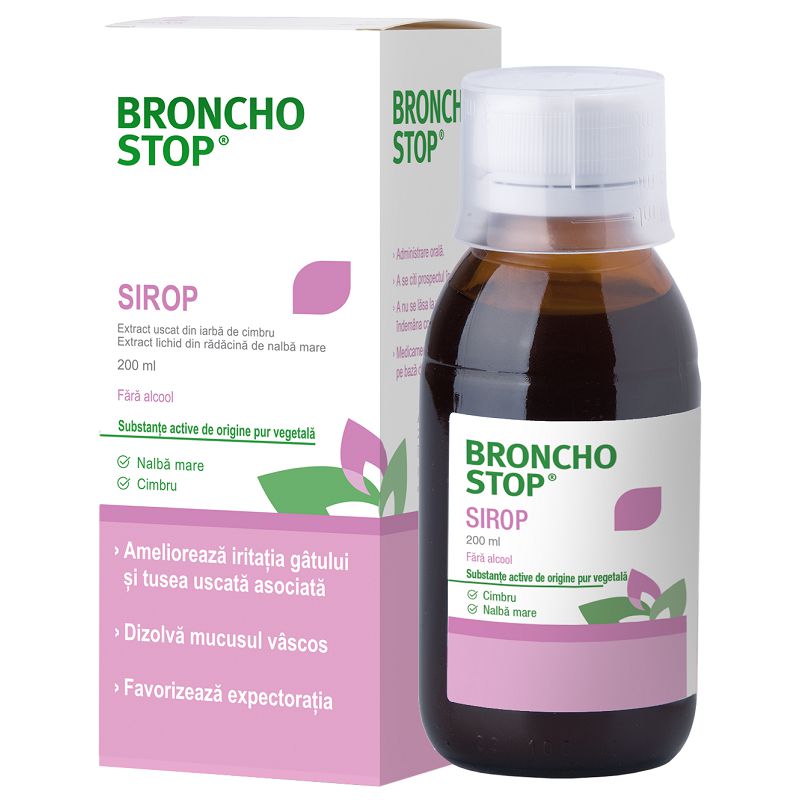 Bronchostop sirop, 200 ml, Kwizda Pharma