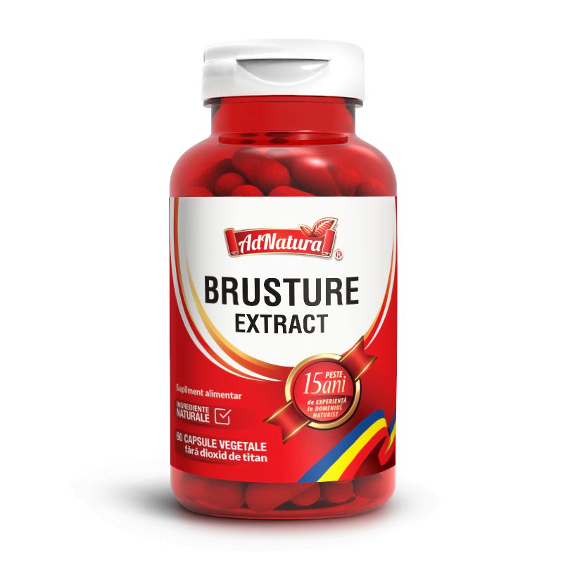 Brusture Extract, 60 capsule, AdNatura-
