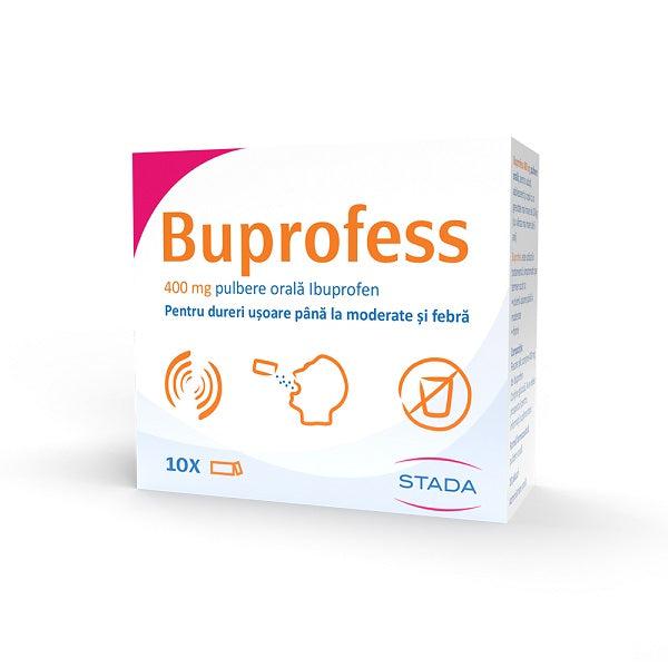 Buprofess, 400 mg, 10 plicuri, Stada-