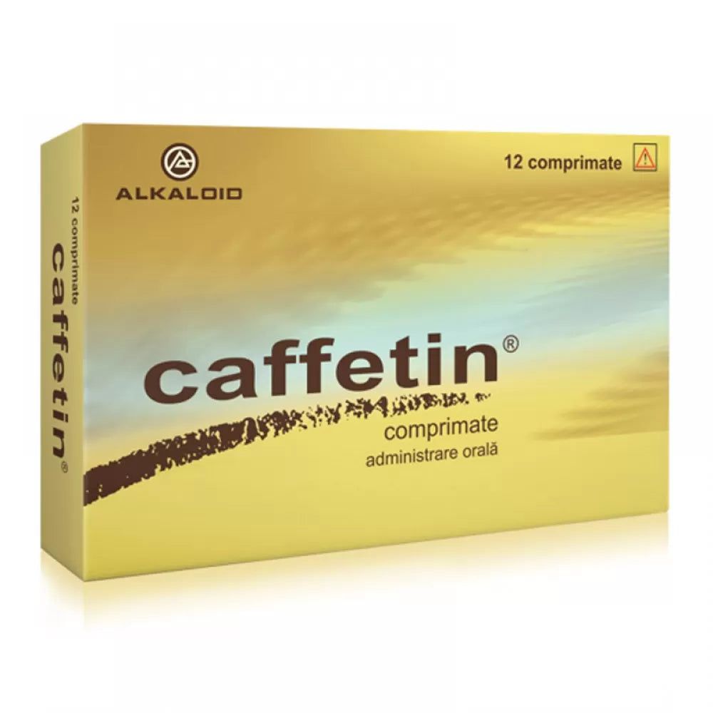 Caffetin, 12 comprimate, Alkaloid-