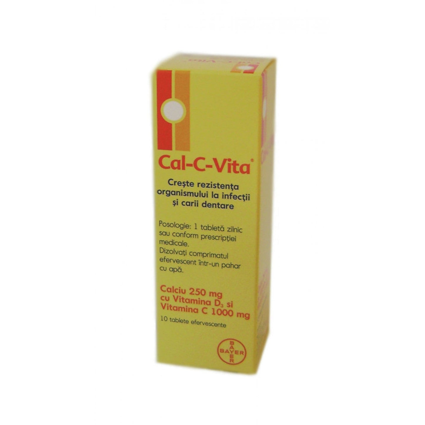 Cal-C-Vita, 10 comprimate efervescente, Bayer