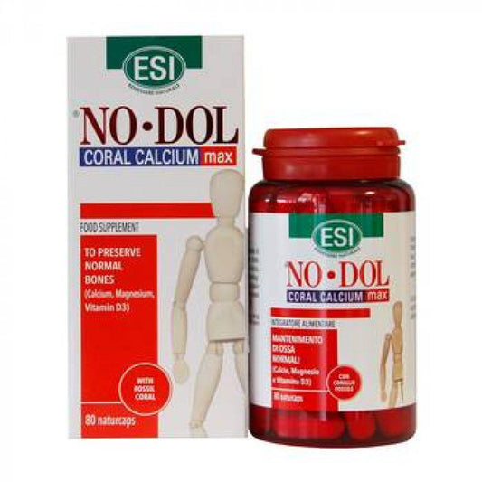 Calciu coral max NoDol, 80 capsule, Esi Spa-