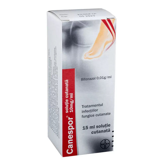 Canespor solutie cutanata, 10mg/ml, 15 ml, Bayer