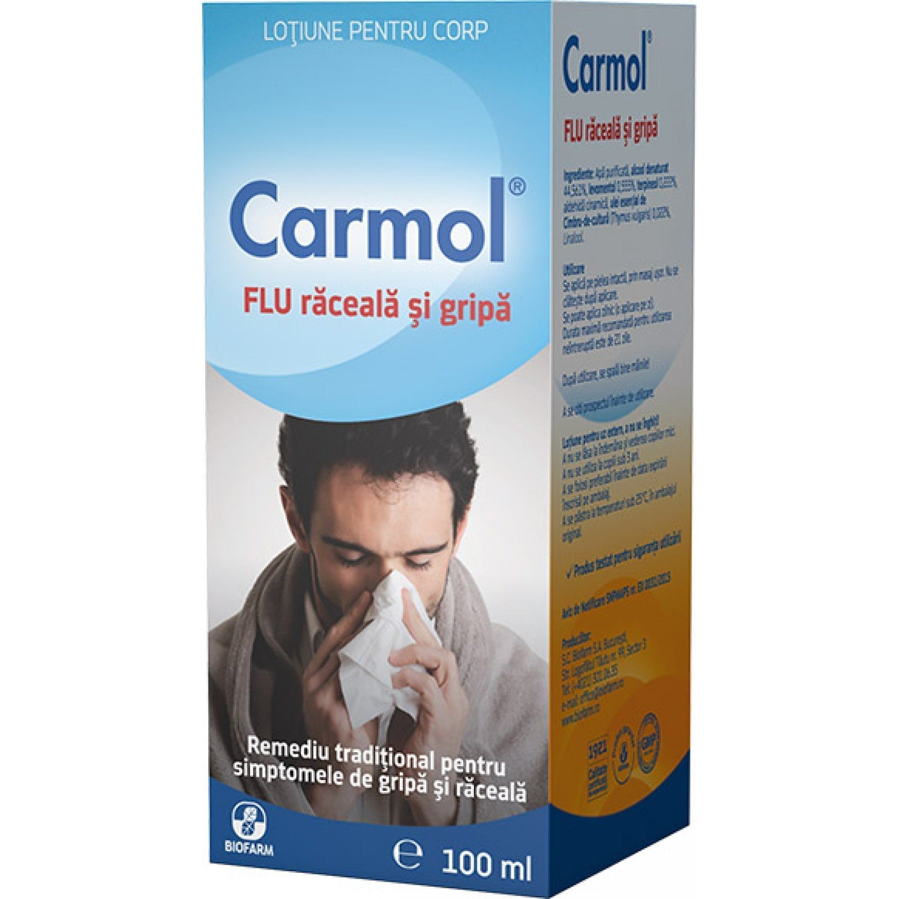 Carmol Flu, 100 ml, Biofarm-