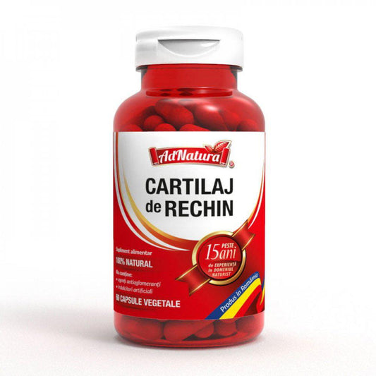 Cartilaj de Rechin, 60 capsule, AdNatura-