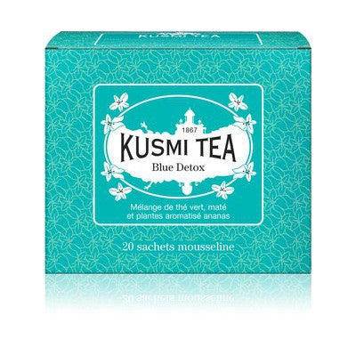 Ceai Blue Detox, 20 Plicuri, 40gr, Kusmi Tea - 3585810053073