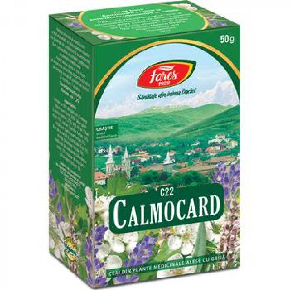 Ceai Calmocard, C22, 50 g, Fares-