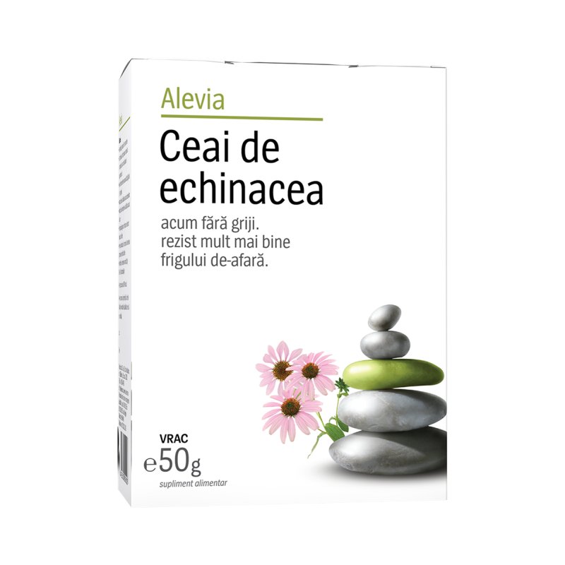 Ceai de echinacea, 50 grame, Alevia-