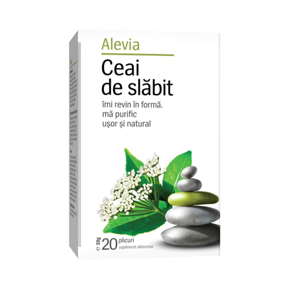 Ceai de slabit, 20 plicuri, Alevia-