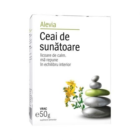 Ceai de sunatoare, 50 g, Alevia - 6423602007439