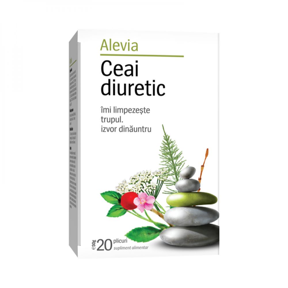 Ceai diuretic, 20 plicuri, Alevia-