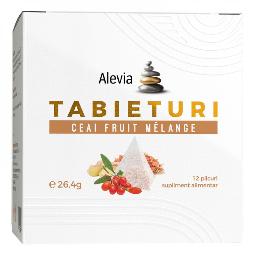 Ceai fruit melange Tabieturi, 12 plicuri, Alevia