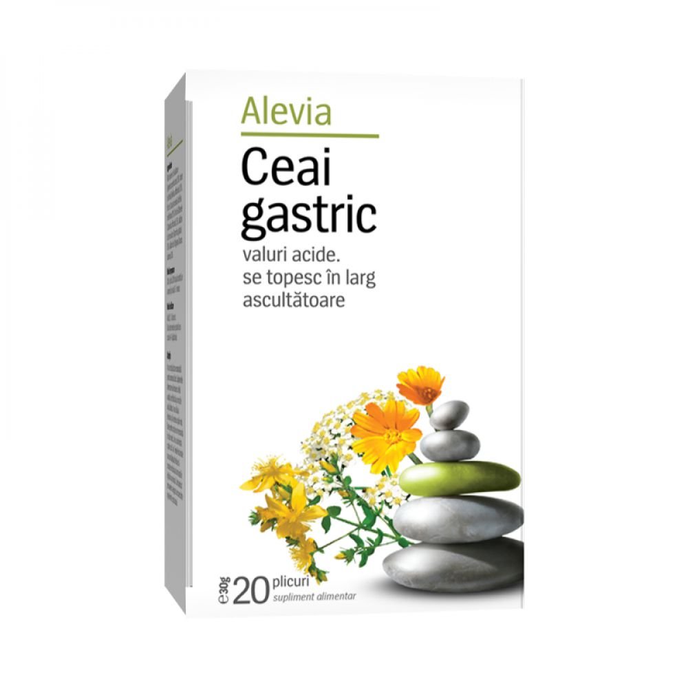 Ceai gastric, 20 plicuri, Alevia