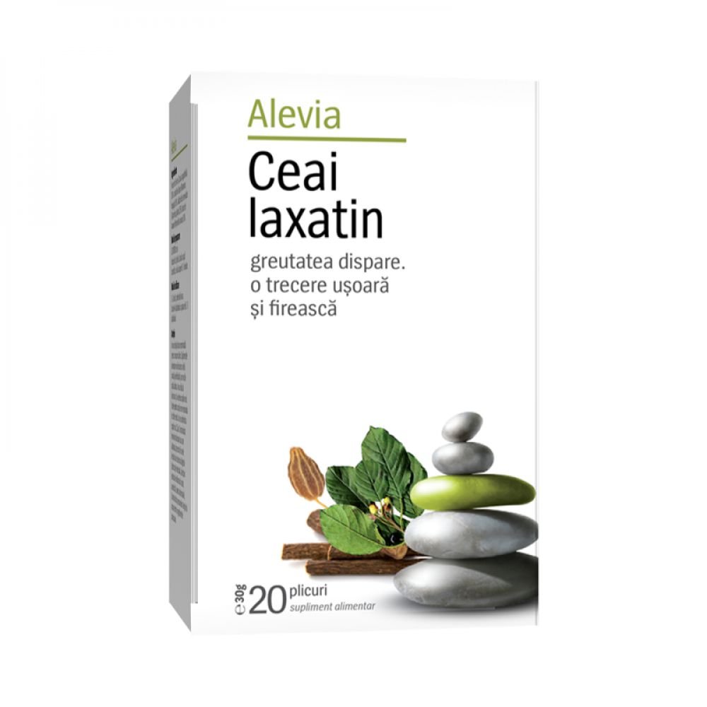 Ceai laxatin, 20 plicuri, Alevia-