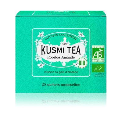 Ceai organic Almond Rooibos, 20 plicuri muslin, 40gr, Kusmi Tea