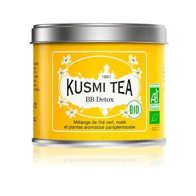 Ceai organic BB Detox, Metal tin vrac 100gr, Kusmi Tea