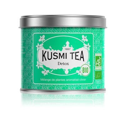 Ceai organic Detox, Metal tin vrac 100gr, Kusmi Tea