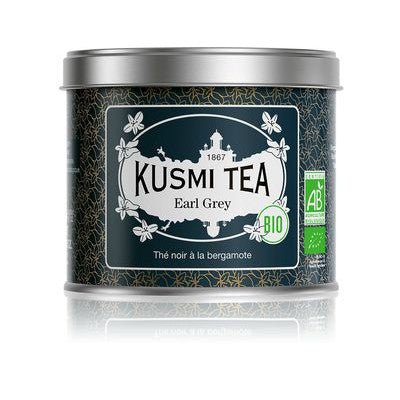 Ceai organic Earl Grey, Metal tin vrac 100gr, Kusmi Tea