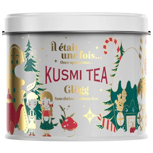 Ceai organic Glögg, Metal tin vrac 125gr, Kusmi Tea