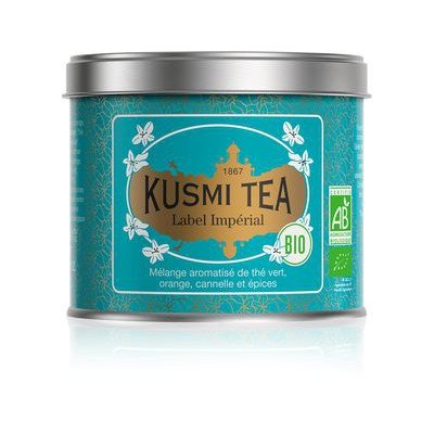 Ceai organic Imperial Label, Metal tin vrac 100gr, Kusmi Tea