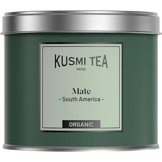 Ceai organic Mate, Metal tin vrac 100gr, Kusmi Tea