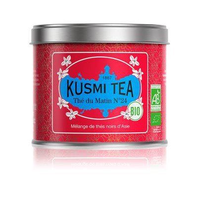 Ceai organic Russian Morning N°24, Metal tin vrac 100gr, Kusmi Tea