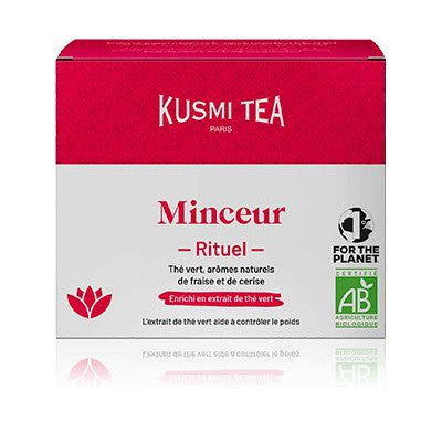 Ceai organic Slim Ritual, 18 plicuri muslin, 36gr, Kusmi Tea