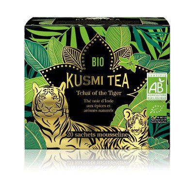 Ceai organic Tchaï of the Tiger, 20 plicuri muslin, 40gr, Kusmi Tea