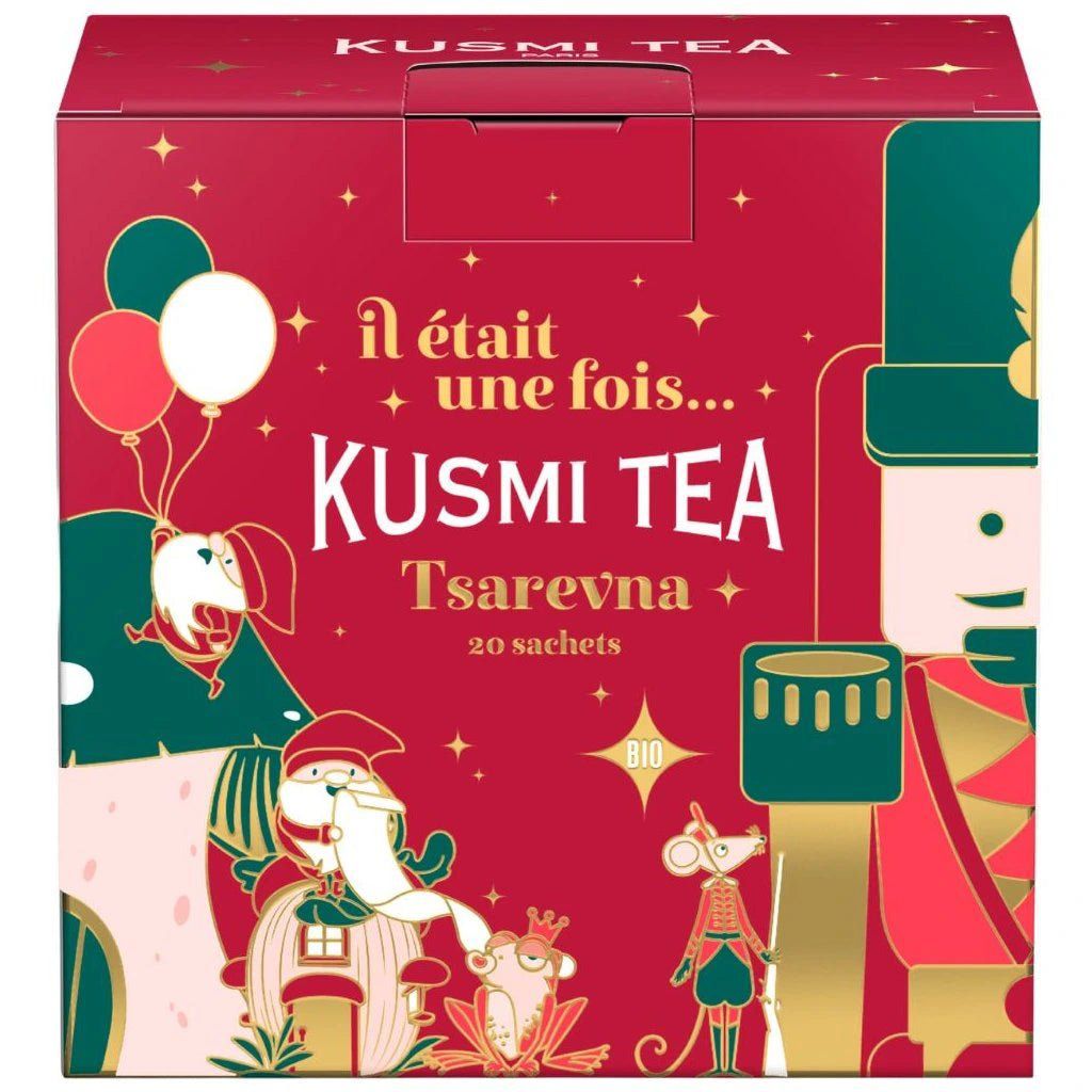 Ceai organic Tsarevna, 20 plicuri muslin, 40gr, Kusmi Tea