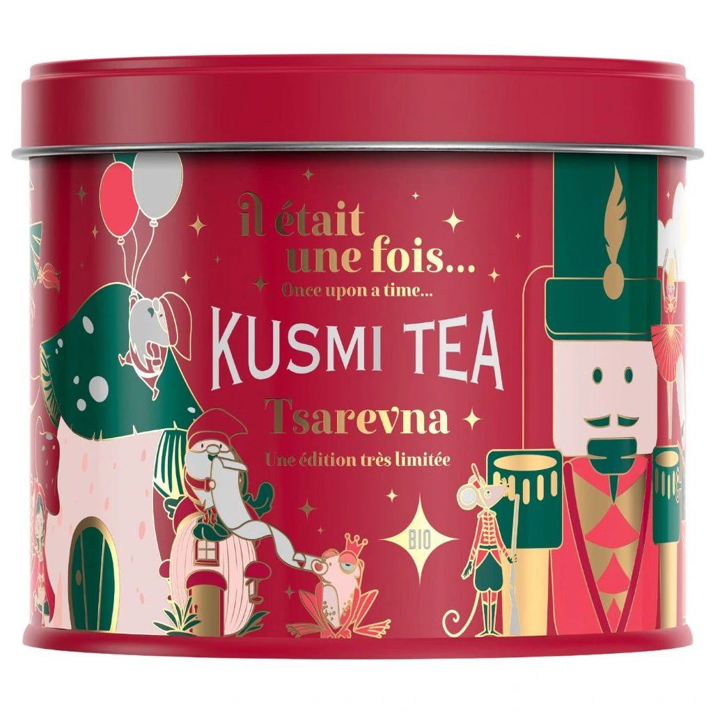 Ceai organic Tsarevna, Metal tin vrac 120gr, Kusmi Tea