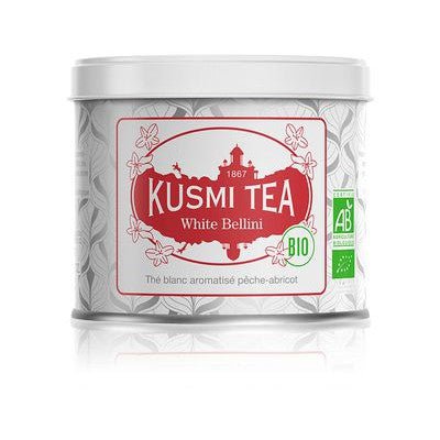 Ceai organic White Bellini, Metal tin vrac 100gr, Kusmi Tea