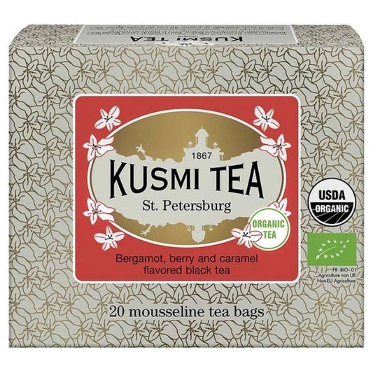 Ceai St - Pétersbourg Bio, 20 Plicuri, 40gr, Kusmi Tea - 3585810088723