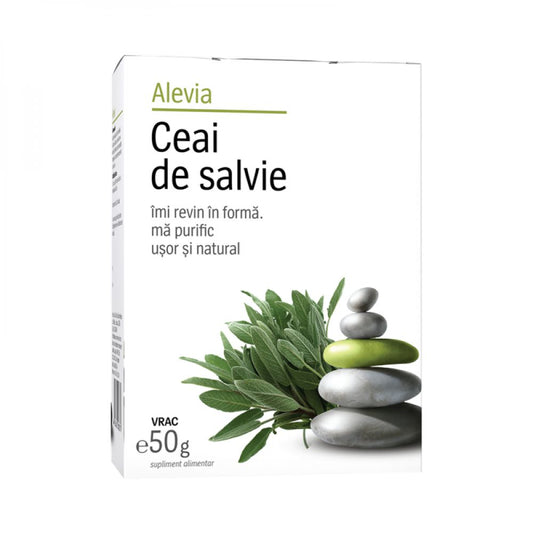 Ceai de salvie, 50 grame, Alevia
