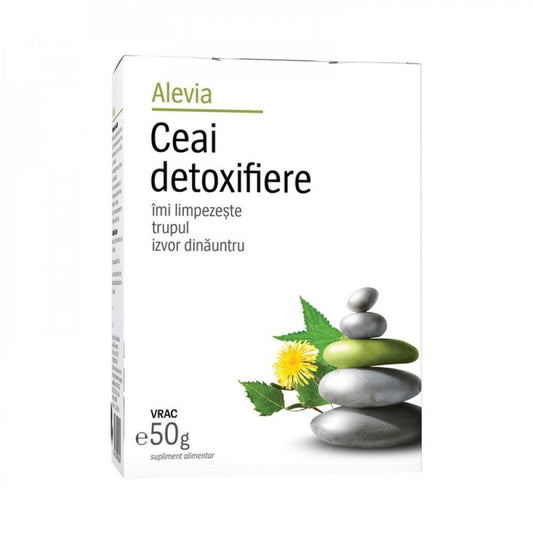 Ceai detoxifiere, 50 grame, Alevia