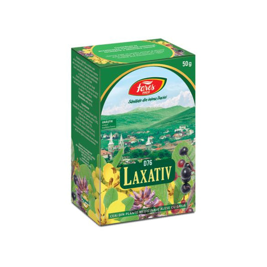Ceai Laxativ, D76, 50 g, Fares