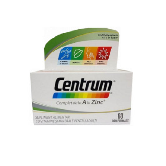 Centrum de la A la Zinc, 60 comprimate, Gsk-