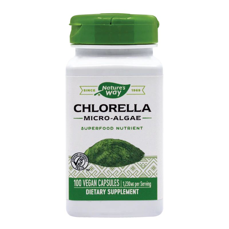 Chlorella Micro-algae 410mg Nature's Way, 100 capsule, Secom-