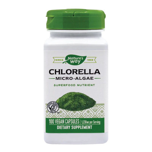 Chlorella Micro-algae 410mg Nature's Way, 100 capsule, Secom