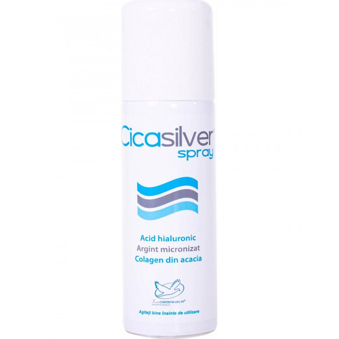 CicaSilver Spray Cicatrizant, 125 ml, Sakura Italia-